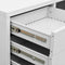 vidaXL Office Cabinet Light Grey 90x40x102 cm Steel