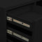 vidaXL Office Cabinet Black 90x40x102 cm Steel