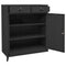 vidaXL Office Cabinet Anthracite 90x40x102 cm Steel