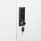 vidaXL Office Cabinet White 90x40x180 cm Steel