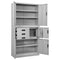 vidaXL Office Cabinet Light Grey 90x40x180 cm Steel