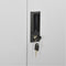 vidaXL Office Cabinet Light Grey 90x40x180 cm Steel