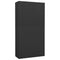 vidaXL Office Cabinet Anthracite 90x40x180 cm Steel