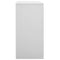 vidaXL Locker Cabinet Light Grey 90x45x92.5 cm Steel