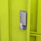 vidaXL Locker Cabinet Light Grey and Green 90x45x92.5 cm Steel