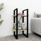 vidaXL 2-Tier Book Cabinet Sonoma Oak 40x30x70 cm Engineered Wood