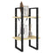 vidaXL 2-Tier Book Cabinet 40x30x70 cm Solid Pine Wood