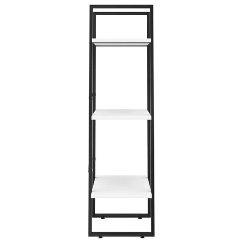 vidaXL Storage Shelf White 60x30x105 cm Engineered Wood