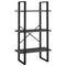 vidaXL Storage Shelf Grey 60x30x105 cm Engineered Wood