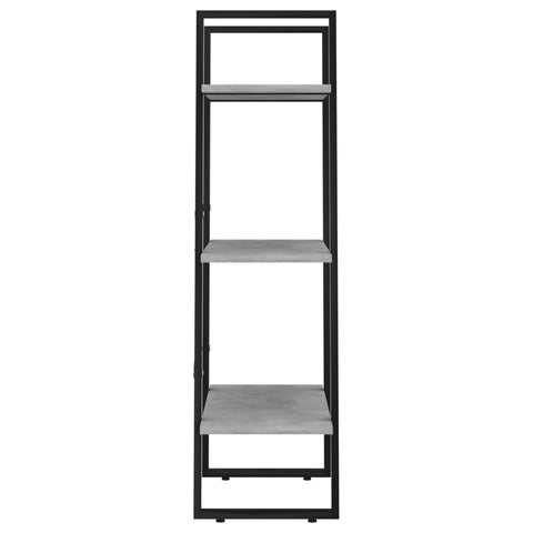 vidaXL Storage Shelf Concrete Grey 60x30x105 cm Engineered Wood