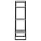 vidaXL Storage Shelf Concrete Grey 60x30x105 cm Engineered Wood