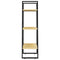 vidaXL Storage Shelf 60x30x105 cm Solid Pine Wood