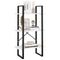 vidaXL Storage Shelf White 60x30x105 cm Solid Pine Wood