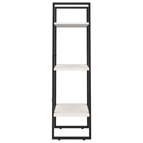vidaXL Storage Shelf White 60x30x105 cm Solid Pine Wood