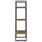 vidaXL Storage Shelf 60x30x105 cm Solid Pine Wood