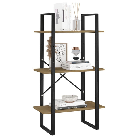vidaXL Storage Shelf 60x30x105 cm Solid Pine Wood