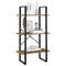 vidaXL Storage Shelf 60x30x105 cm Solid Pine Wood