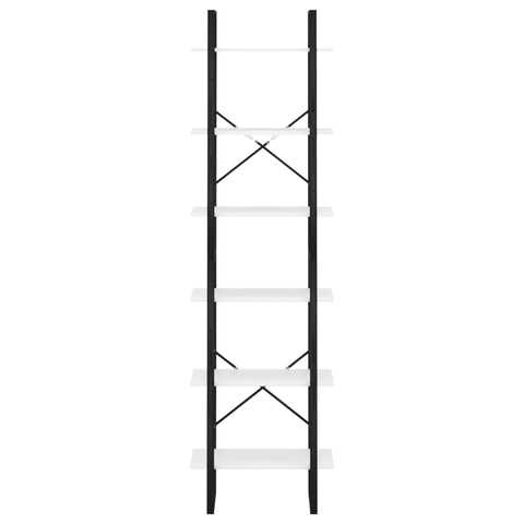 vidaXL Storage Shelf White 60x30x210 cm Engineered Wood