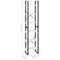 vidaXL Storage Shelf White 60x30x210 cm Engineered Wood