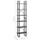 vidaXL Storage Shelf Grey 60x30x210 cm Engineered Wood