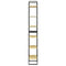 vidaXL Storage Shelf 60x30x210 cm Solid Wood Pine
