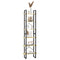 vidaXL Storage Shelf 60x30x210 cm Solid Wood Pine