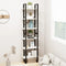 vidaXL Storage Shelf White 60x30x210 cm Solid Wood Pine