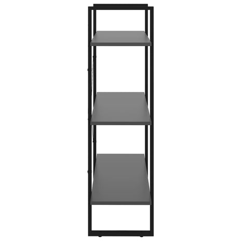 vidaXL  Book Cabinet Grey 80x30x105 cm Engineered Wood