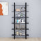 vidaXL High Cabinet Grey 100x30x210 cm Solid Pine Wood
