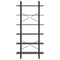 vidaXL High Cabinet Grey 100x30x210 cm Solid Pine Wood