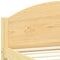 vidaXL Bed Frame without Mattress Solid Pine Wood 120x200cm