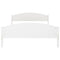 vidaXL Bed Frame without Mattress White Solid Pine Wood 160x200cm