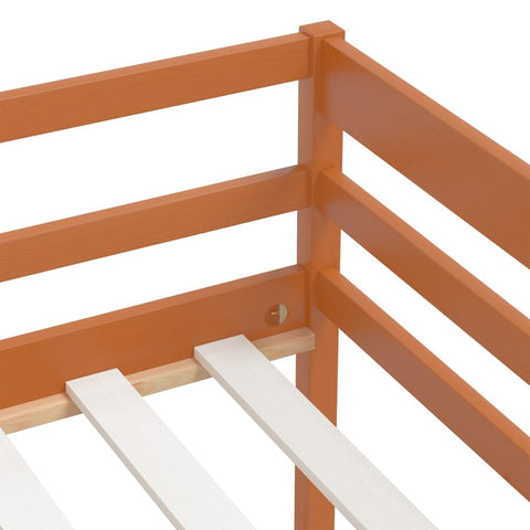 vidaXL Bed Frame with Storage without Mattress Honey Brown 90x200 cm