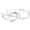 vidaXL Bed Frame without Mattress Solid Wood Pine 90x200 cm