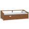 vidaXL 3-Seater Day Bed without Mattress Honey Brown Solid Pinewood 90x200cm
