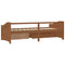 vidaXL 3-Seater Day Bed without Mattress Honey Brown Solid Pinewood 90x200cm