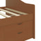vidaXL 3-Seater Day Bed without Mattress Honey Brown Solid Pinewood 90x200cm