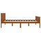 vidaXL Bed Frame without Mattress Honey Brown Solid Wood Pine 160x200cm