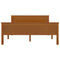 vidaXL Bed Frame without Mattress Honey Brown Solid Wood Pine 160x200cm