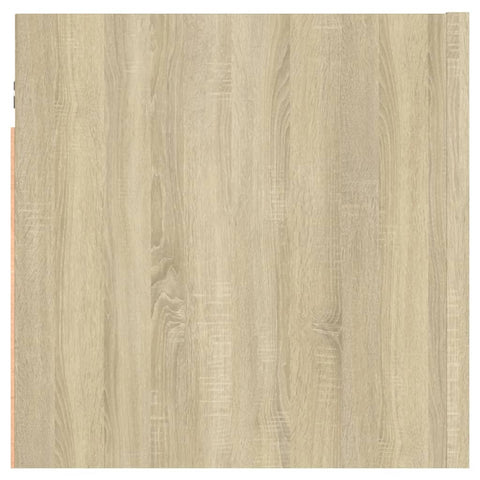 vidaXL Bedside Cabinet Sonoma Oak 30.5x30x30 cm Engineered Wood