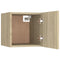vidaXL Bedside Cabinets 2 pcs Sonoma Oak 30.5x30x30 cm Engineered Wood