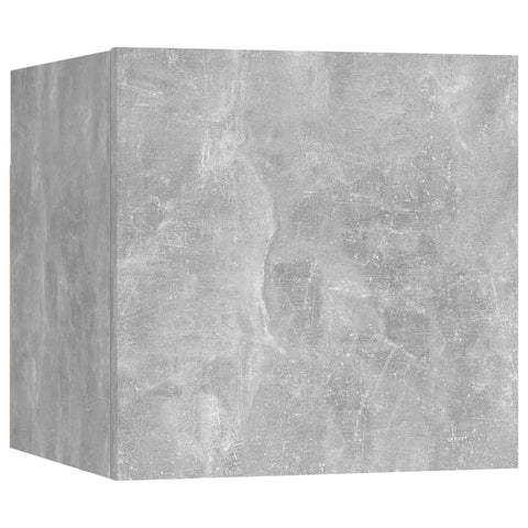 vidaXL Bedside Cabinet Concrete Grey 30.5x30x30 cm Engineered Wood