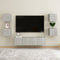 vidaXL Bedside Cabinets 2 pcs Concrete Grey 30.5x30x30 cm Engineered Wood