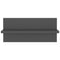 vidaXL Wall Shelf 4 pcs Grey 40x11.5x18 cm Engineered Wood