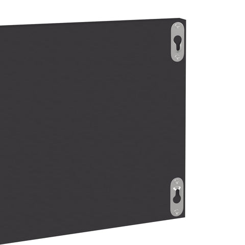 vidaXL Wall Shelf 4 pcs Grey 80x11.5x18 cm Engineered Wood