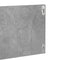 vidaXL Wall Shelf 2 pcs Concrete Grey 80x11.5x18 cm Engineered Wood