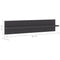 vidaXL Wall Shelf 4 pcs High Gloss Grey 80x11.5x18 cm Engineered Wood