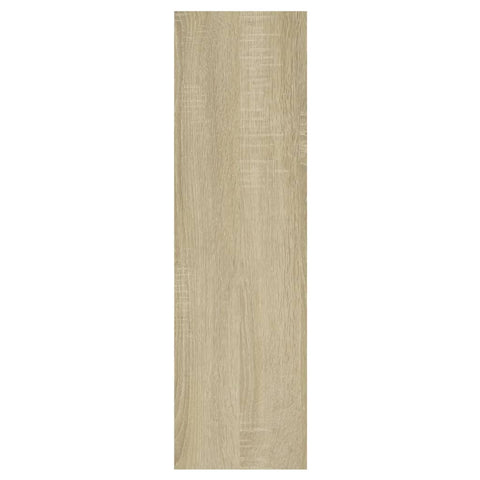 vidaXL Wall Shelf Sonoma Oak 75x16x55 cm Engineered Wood