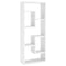 vidaXL Wall Shelf White 36x16x90 cm Engineered Wood