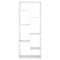 vidaXL Wall Shelf White 36x16x90 cm Engineered Wood